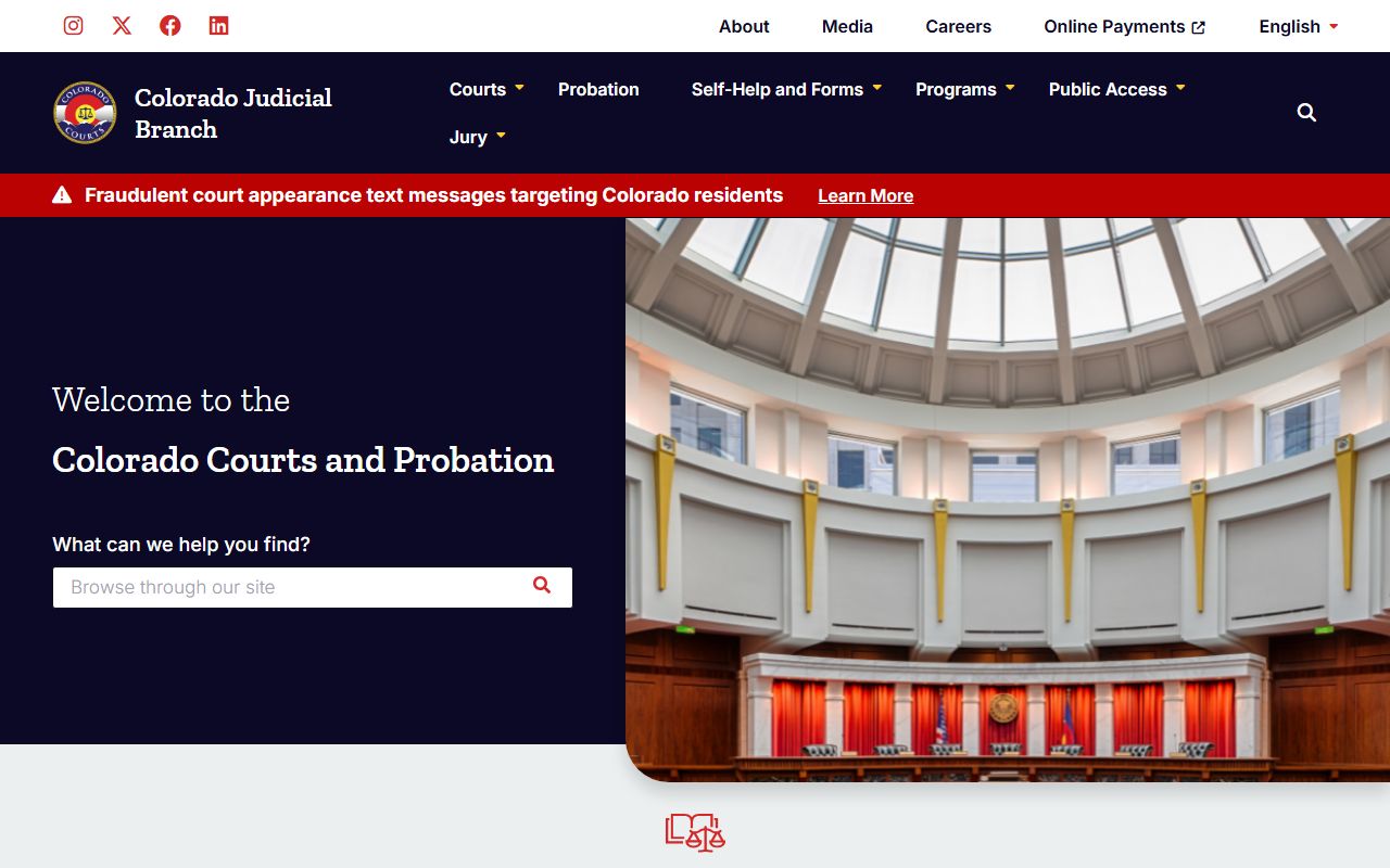 Colorado Judicial Branch court records after a Moffat County jail arrest